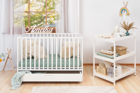 Children's cot 120×60 with drawer LUX + mattress