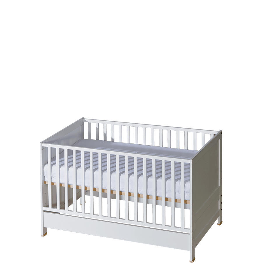 Baby cot 140×70 Basic + mattress